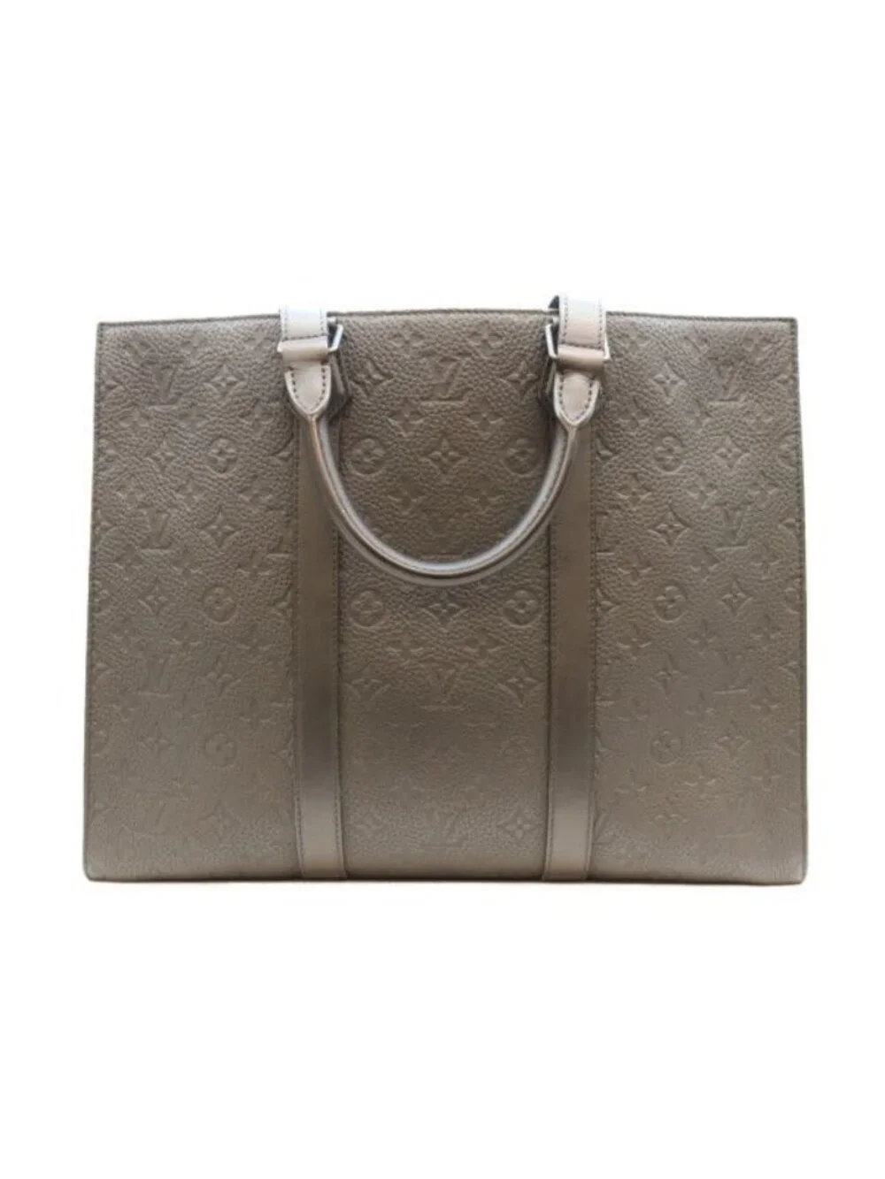 Louis Vuitton Monogram Taurillon Leather Sac Plat 2-Way